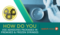 Using Master Bond Premixed and Frozen Syringes